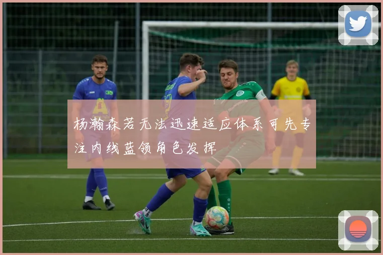 杨瀚森若无法迅速适应体系可先专注内线蓝领角色发挥